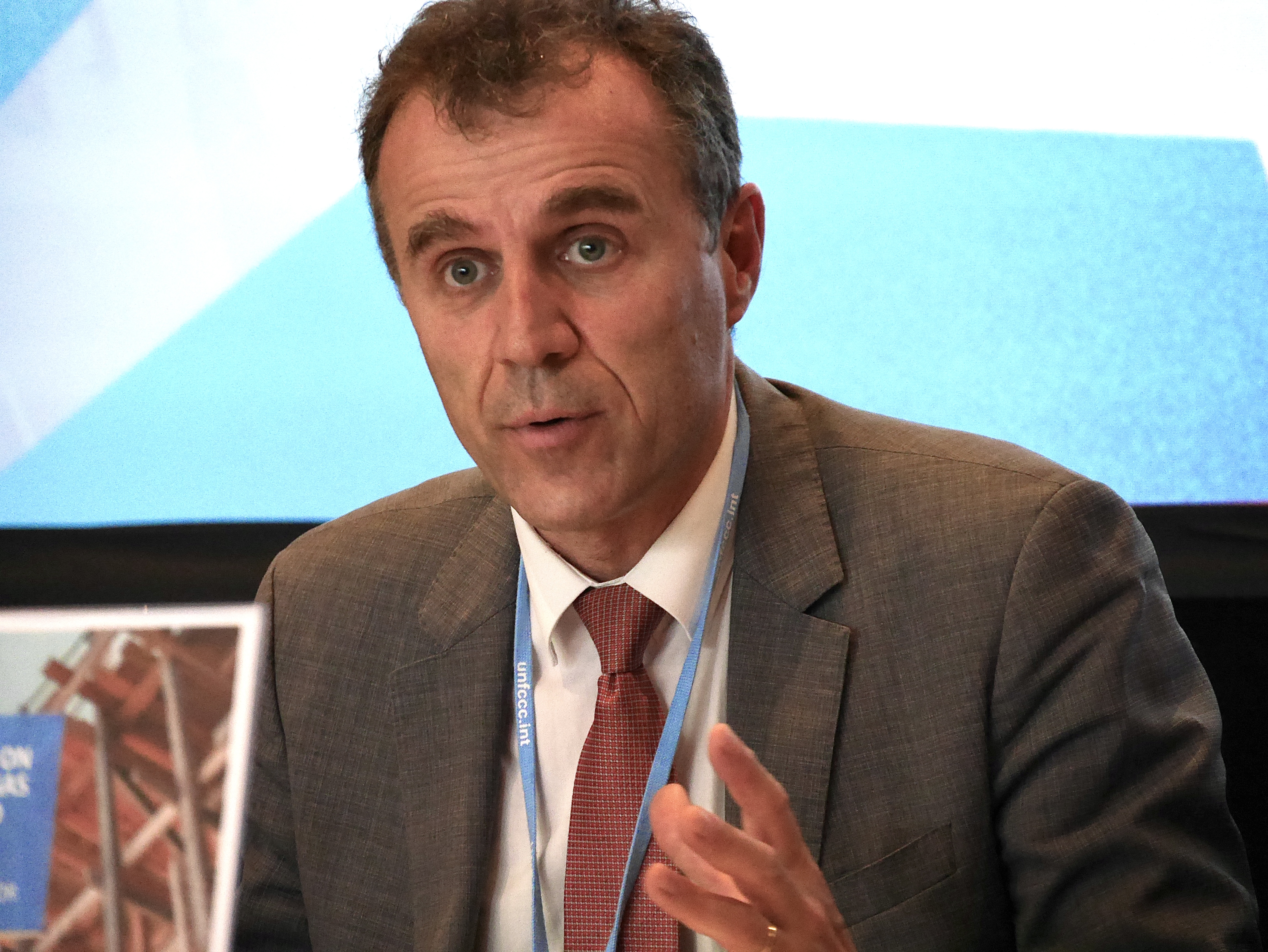 Stephane Crouzat at UN Climate Conference